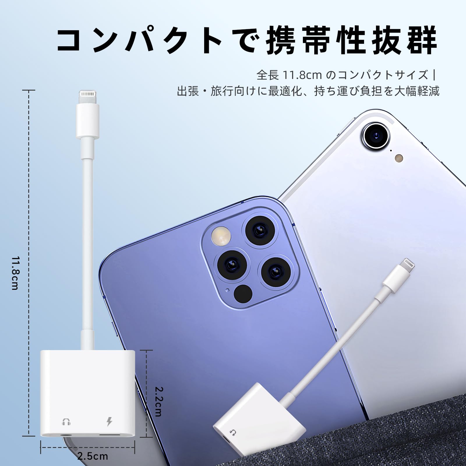 Amazon.co.jp: 【2026新版 MFi認証品】iphone イヤホン変換アダプタ 