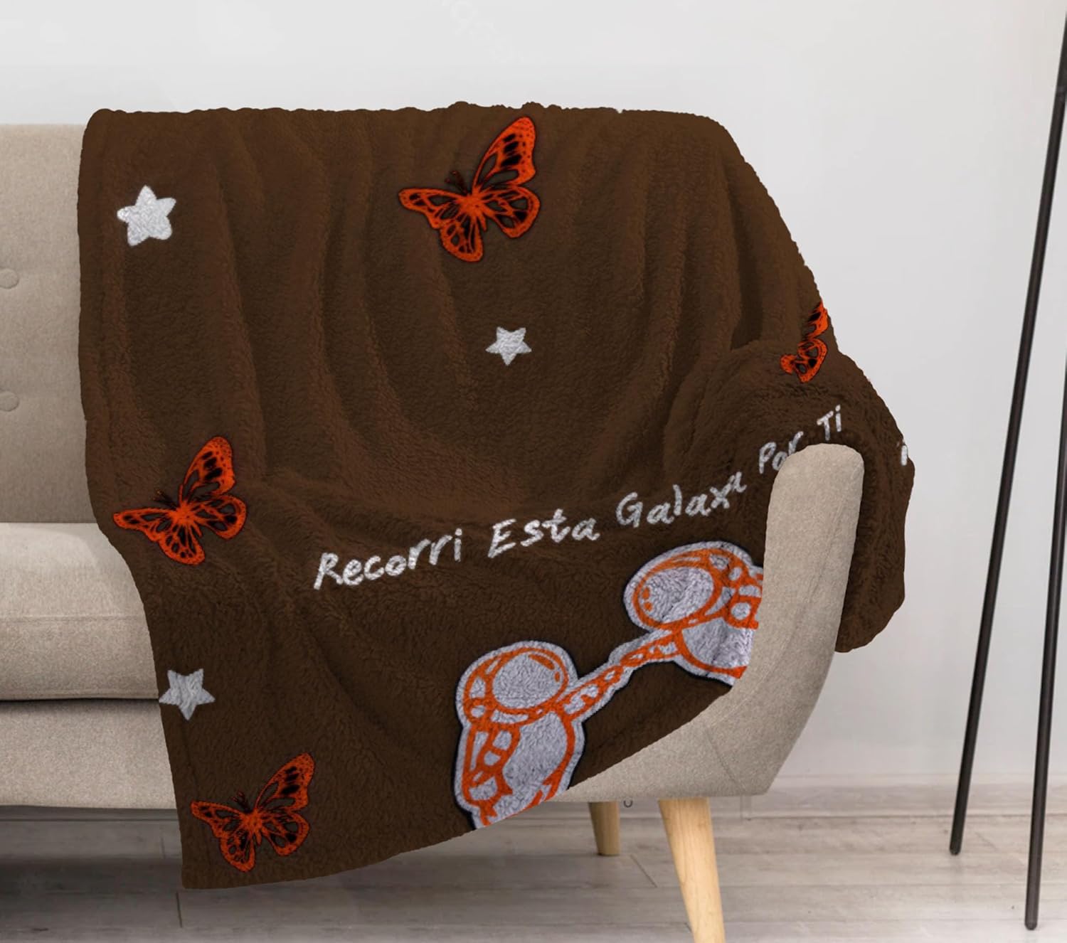 Allenjoy Music Sensation Blanket Latin Pop Artist Throw Blankets Couch Bed Living Room Decor Soft Durable Washable 57" X 50" SC00060-004
