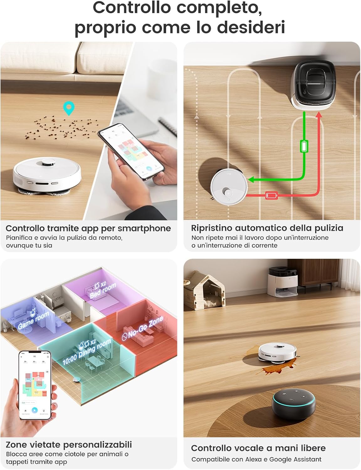Lefant M3 Robot Vacuum app control features