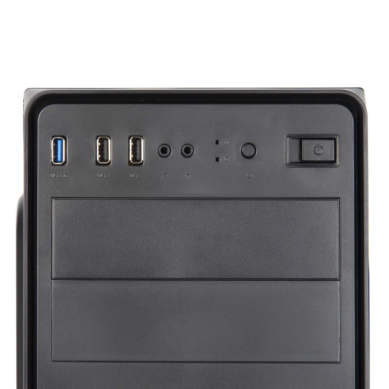 Case Vultech VCO-A2699T ATX 1x Usb 3.0,2x Usb 2.0 con vetro temperato senza alimentatore, Nero