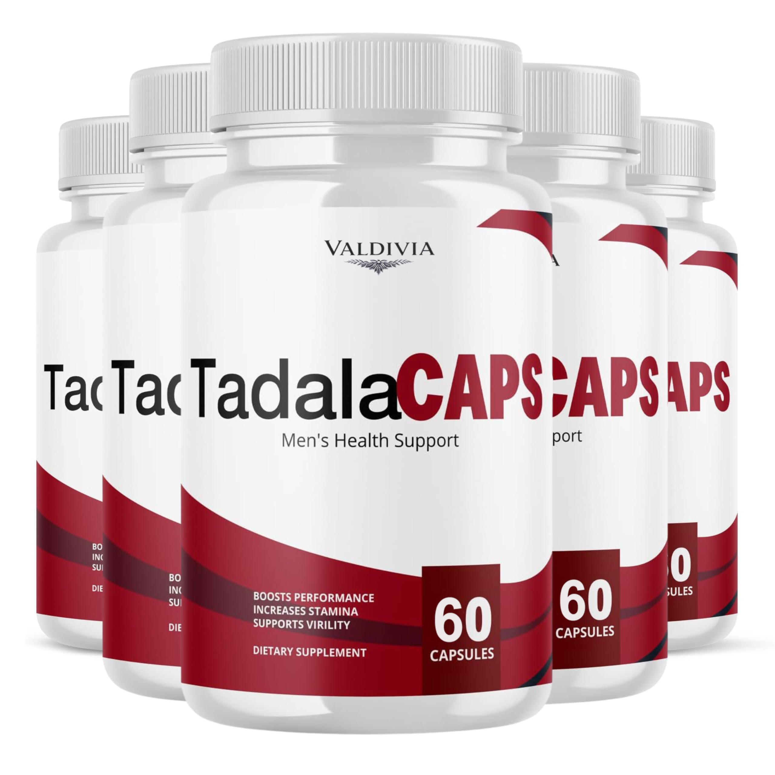 TadalaCaps Health Support, Original Tadala Caps Formula All Natural Premium Advanced Formula, TadalaCapsules - Maximum Strength, Daily Nutrition Multivitamin, 300 Capsules for 5 Months