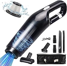 Handheld Vacuum Cleaner, 10000Pa Powerful Car Vacuum Cleaner, Lightweight Mini Vacuum Cordless, Rechargeable Portable for Car, Home, Office