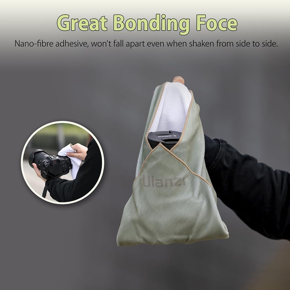 VPOUERY Kamera Einschlagtuch 35x35cm - Nanobeschichtung Regenschutz Mit Mikrofaser-Innenfutter
