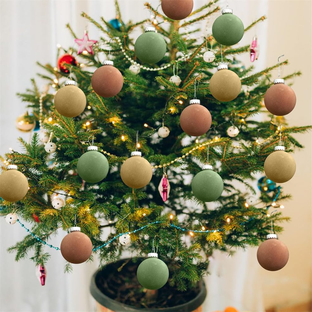 Lot De 100 Boules De Noël Incassables à Suspendre, Décoration De Noël, 3 à 6 C, Pour Sapin De Noël, Ariage, Fête Et Vacances De 2025 ? GBP £21.99