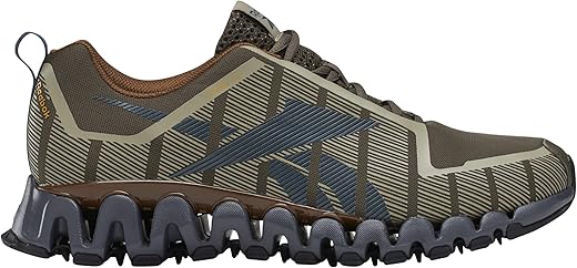 Reebok Men's ZigWild Trail 6 Sneaker, Grout/Beige/Hoops Blue, 11