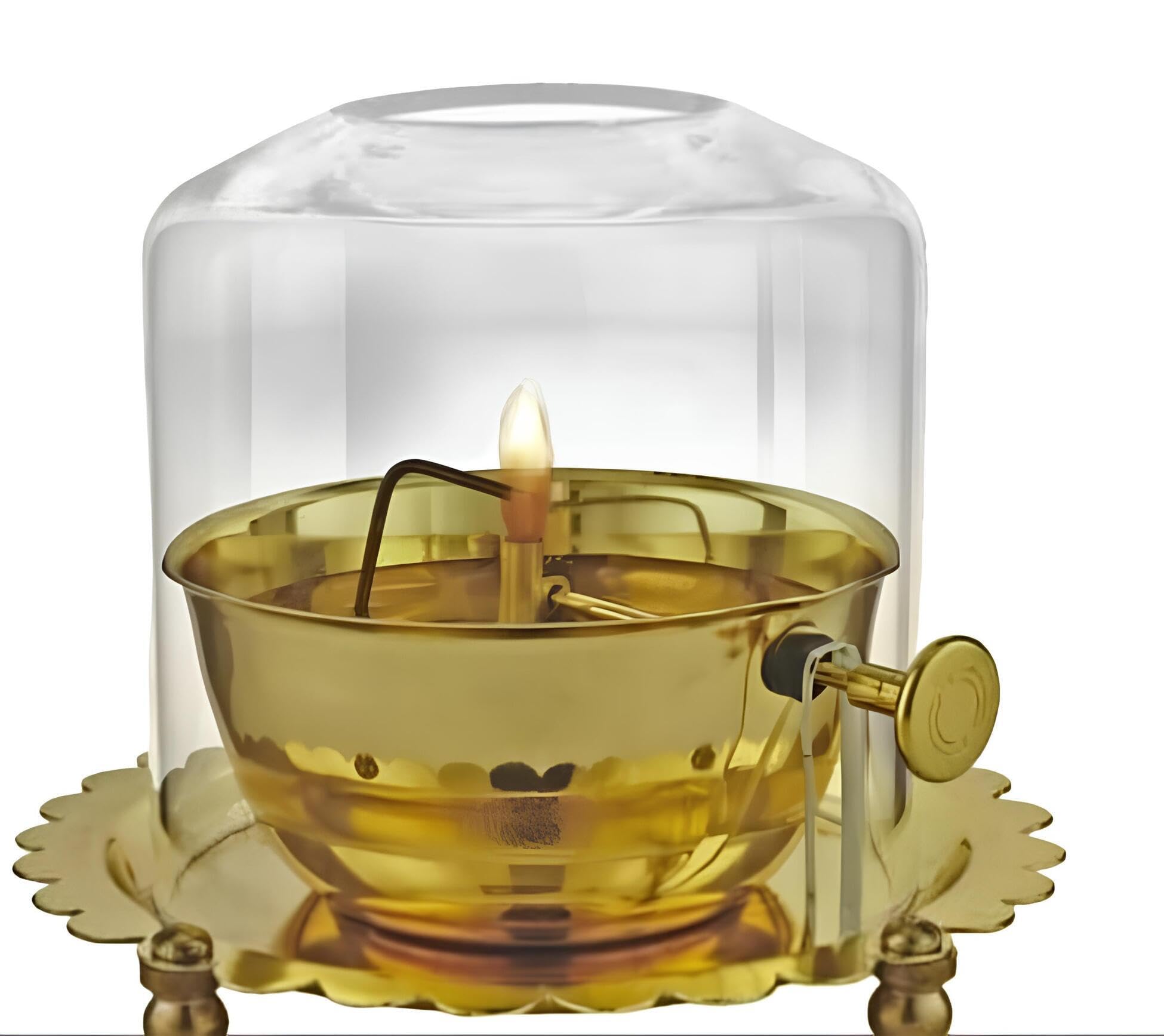 See full amazon price history chart for Gold Brass Akhand Jyoti Diya 6 Inches with Lifting Screw - Brass Diya, Glass Bowl for Decoration, Diya Cover, Diya for Puja with Glass Cover, Akhand Diya with Glass Cover Gold Brass Akhand Jyoti Diya 6 Inches with Lifting Screw - Brass Diya, Glass Bowl for Decoration, Diya Cover, Diya for Puja with Glass Cover, Akhand Diya with Glass Cover (B0DHYF33R8) Amazon Price History, Amazon Price Tracker