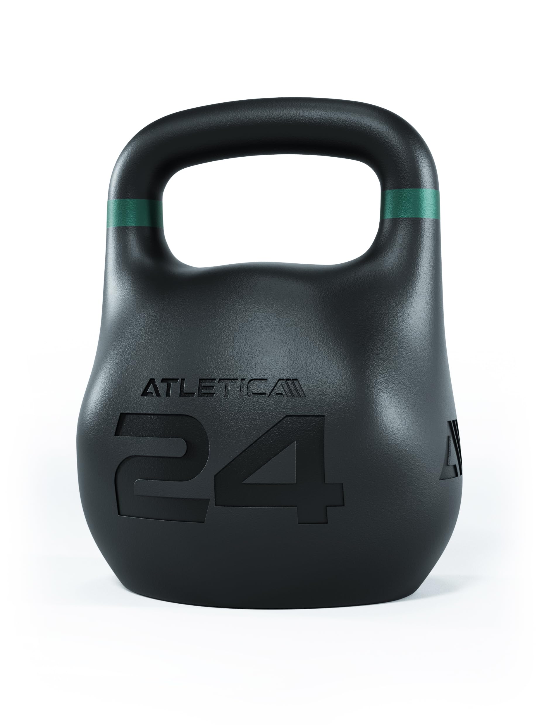 Atletica HRX - Kettlebell ottagonale, 24 kg, ideale per il trasporto degli agricoltori, nessun urto sulla coscia, codice colore secondo lo standard internazionale, 24 kg