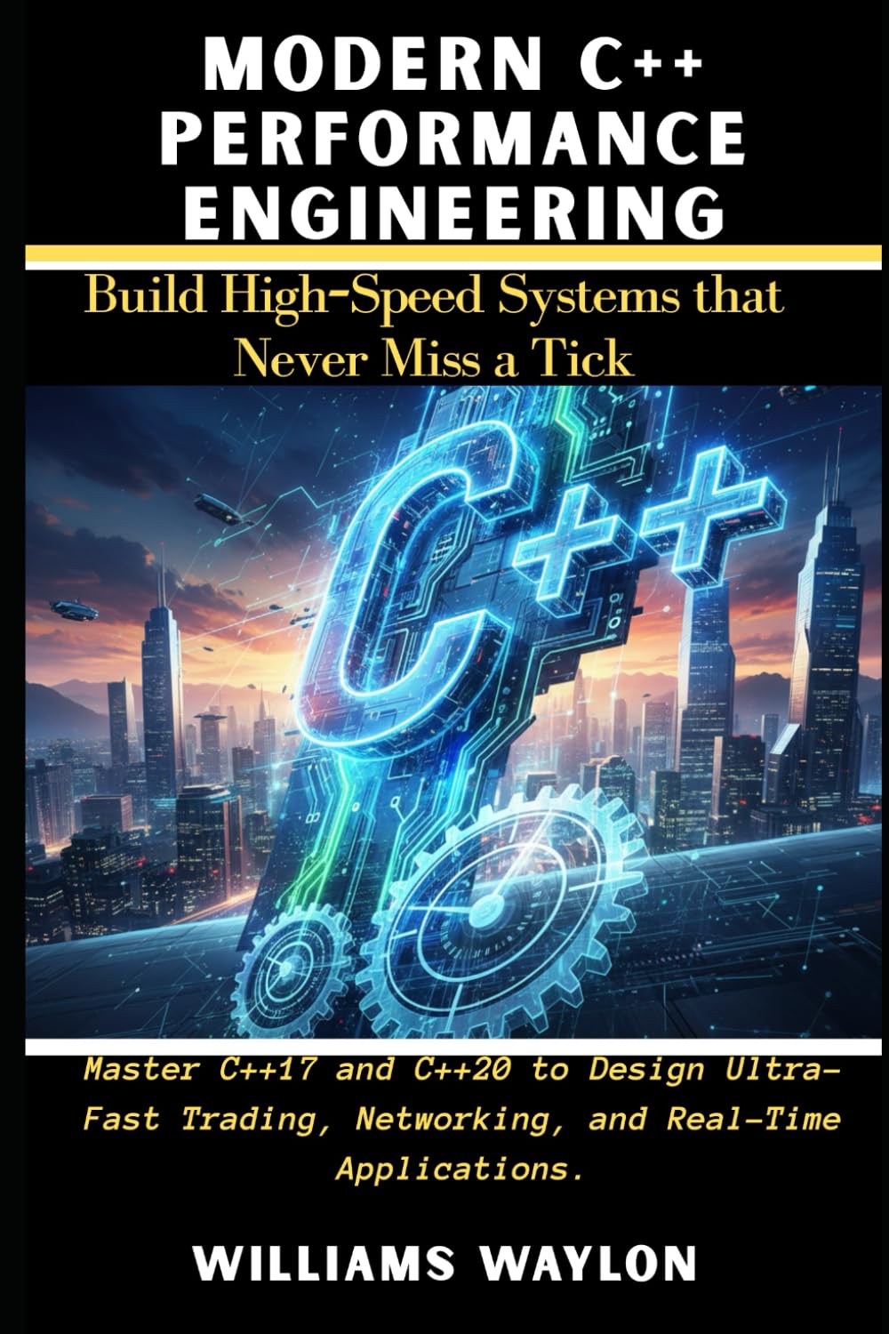 MODERN C++ PERFORMANCE ENGINEERING: Build high-speed systems that never miss a tick: Master C++17 and C++20 to Design Ultra-Fast Trading, Networking, and Real-Time Applications.