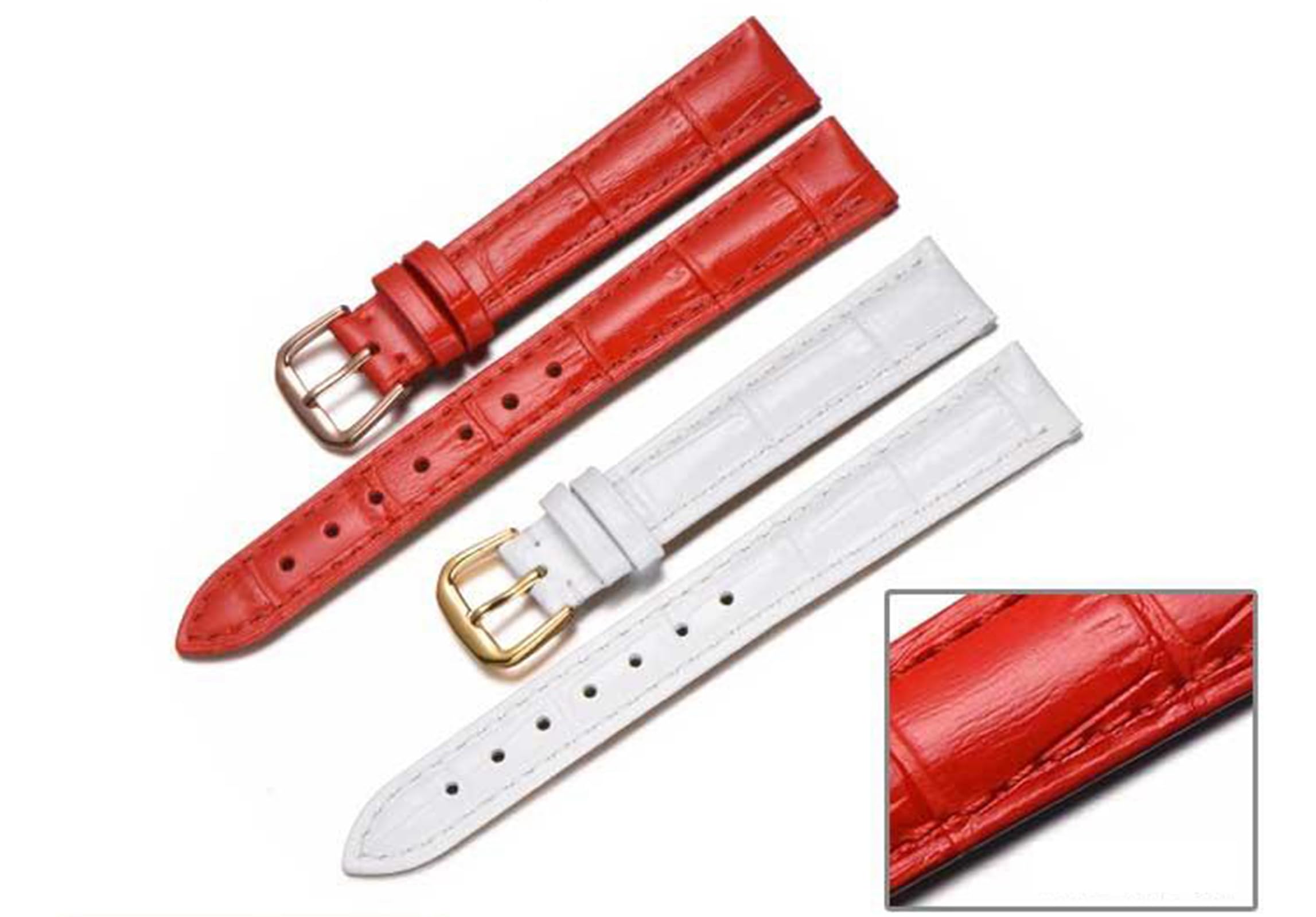Correa de reloj Correa de reloj de cuero pequeña universal Correa de tamaño pequeño para damas 10-14mm