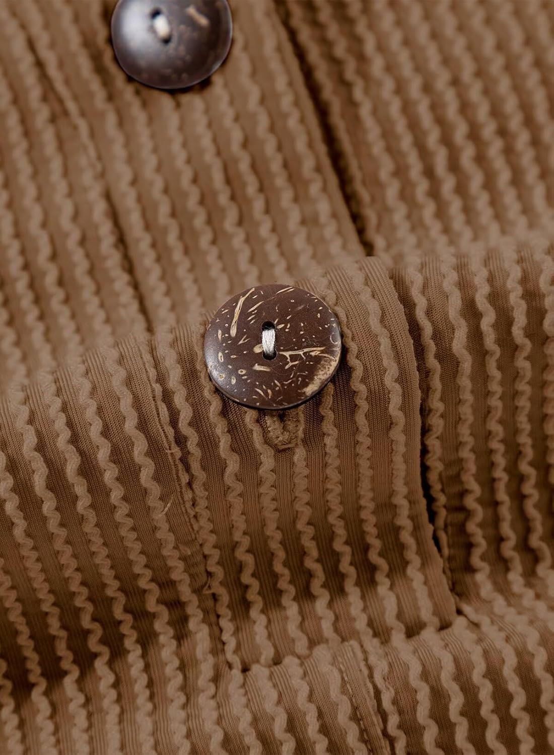 Astylish Women's Casual Blouses Button Down Business Batwing Tops Long Sleeve V Neck Ribbed Shirts 2025 Fall Outfit - Image 6