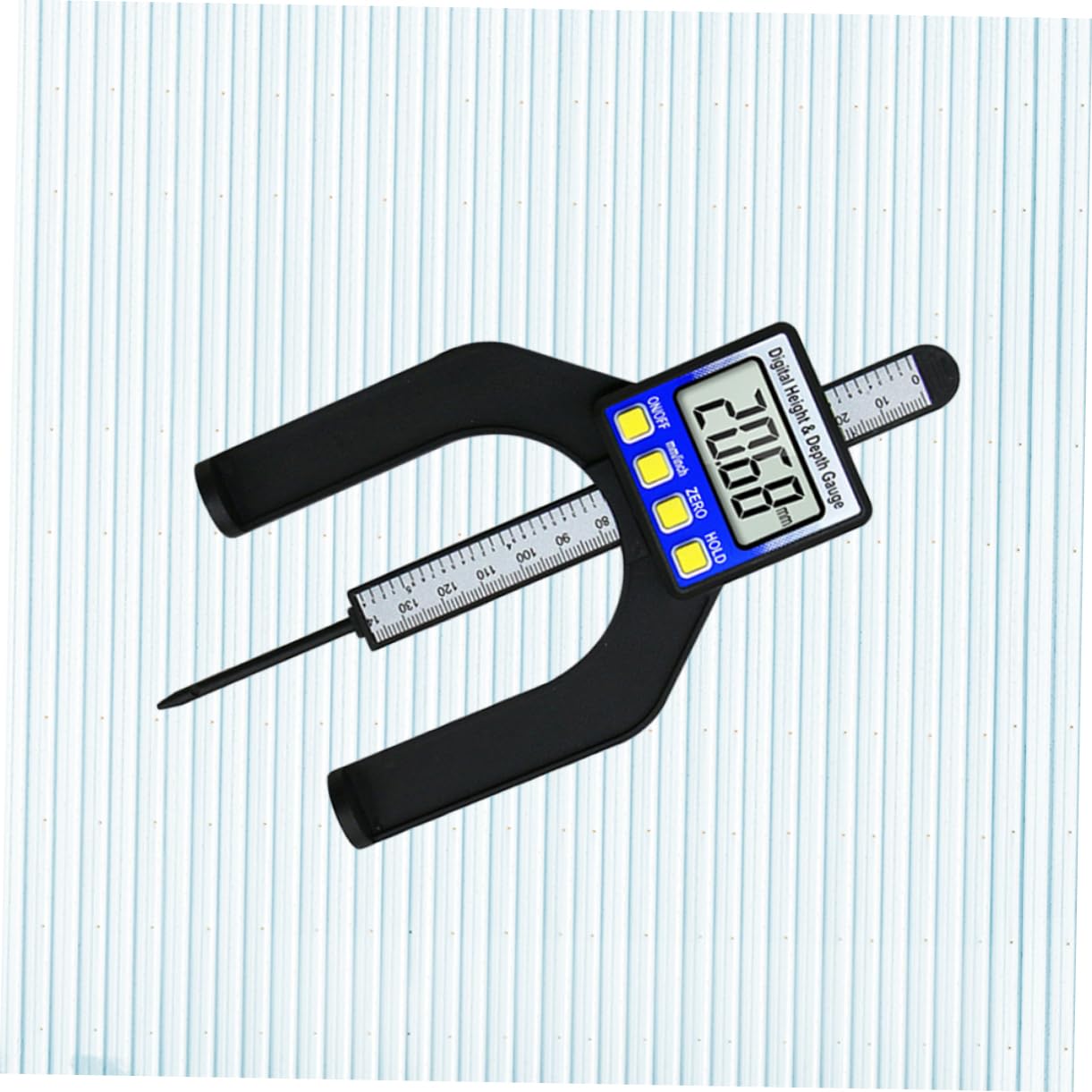 DOITOOL Regla De Medición De Altura (3 Unidades 2 En 1) Pantalla Digital Medidor De Profundidad Regla De Altura Para Carpintero Sonda De Detección De Metales