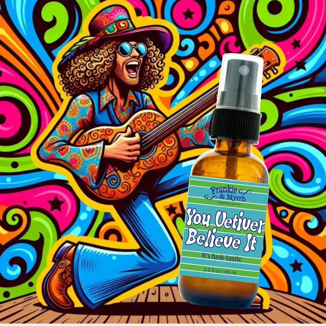 Frankie & Myrrh You Vetiver Believe it | Patchouli Sandalwood Vetiver | 2.0 Fl. Oz. Freshwater Mist