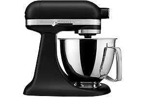 Upgraded Classic: Artisan Mini 3.5 Quart Tilt-Head Stand Mixer Built for Home Bakers