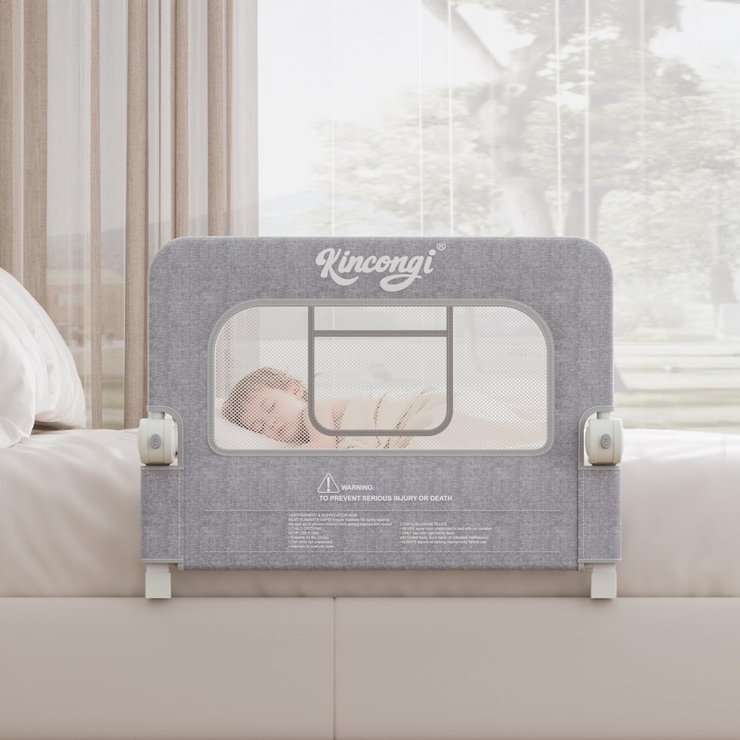 Kincongi Bed Rail for Toddlers
