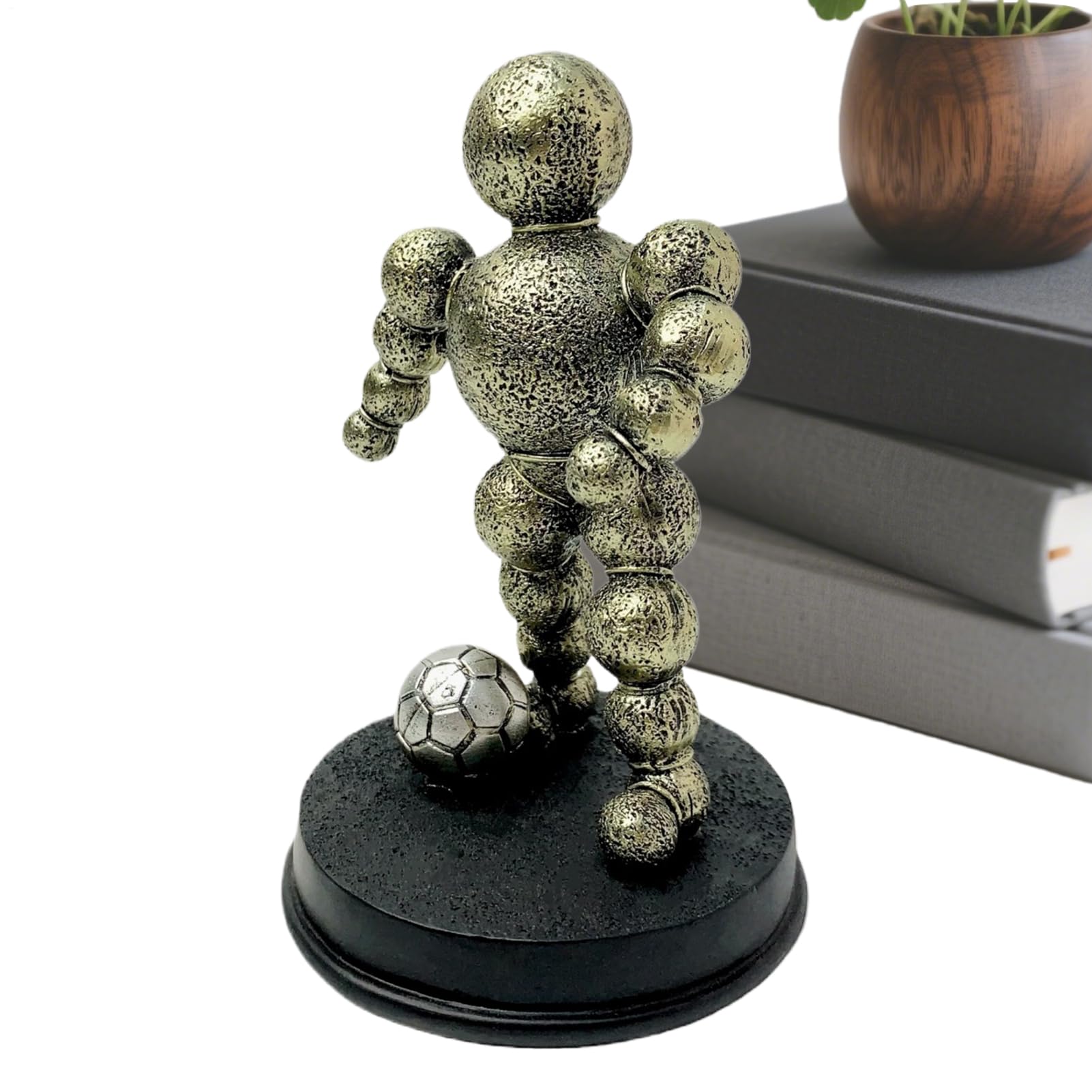 Figurine de sport artistique pour cheminée et bibliothèque de salon moderne