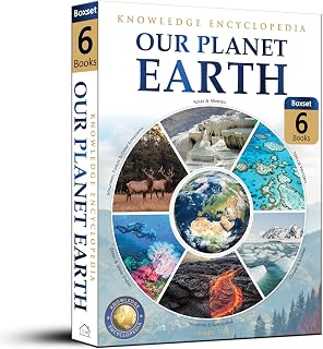 Wonder House Books Our Planet Earth: 6-Book Kids Encyclopedia Set - Forests, Rivers, Wonders & Fun Facts