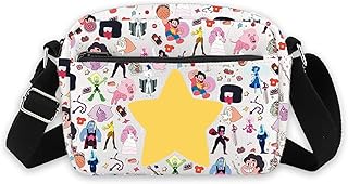 Cartoon Characters Crossbody Bag Steven TV Series Gift Crystal Gems Messenger Bag Cartoon Fans Anime Gift