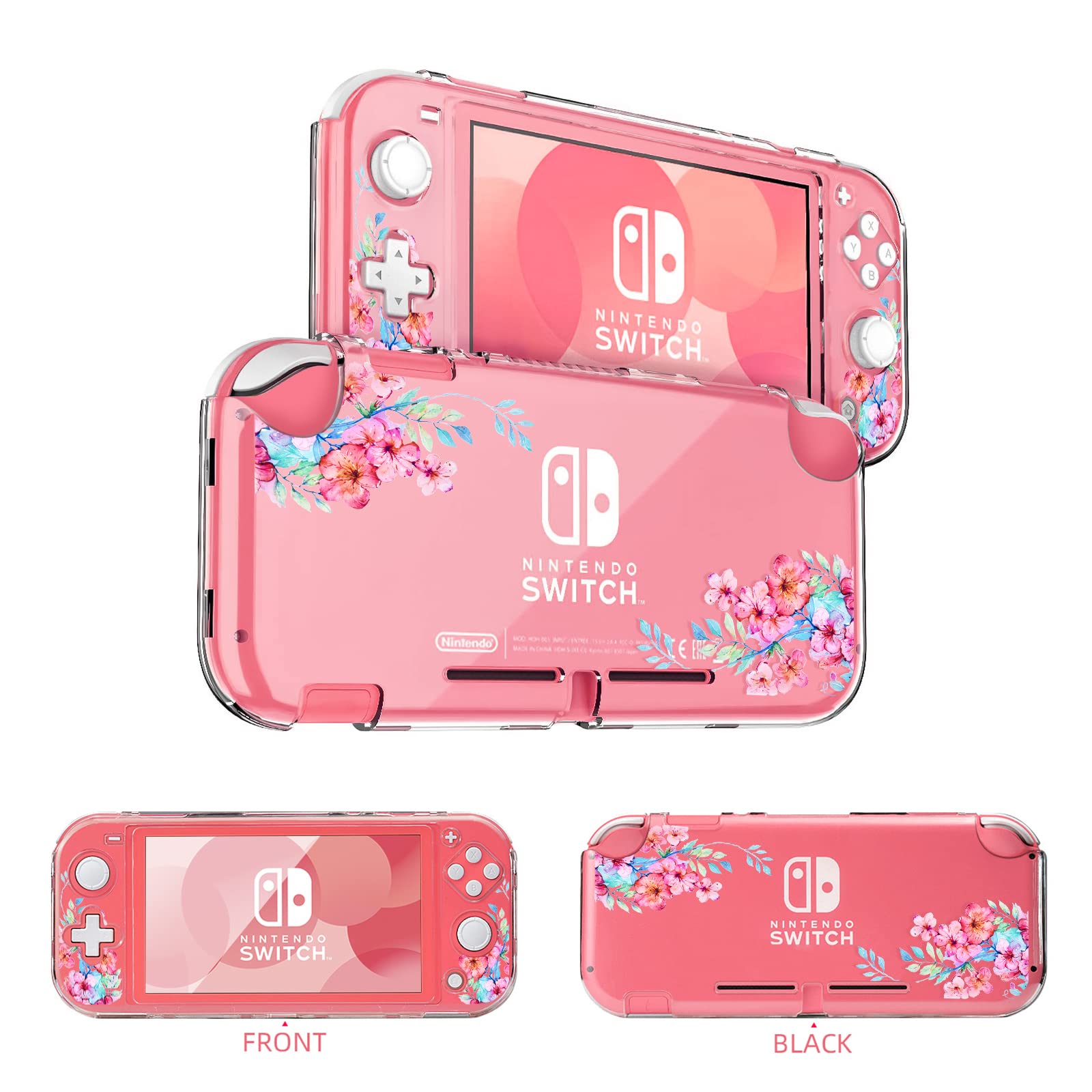 Amazon.com: DLseego Peach Blossom Pink Flower Floral Clear Switch