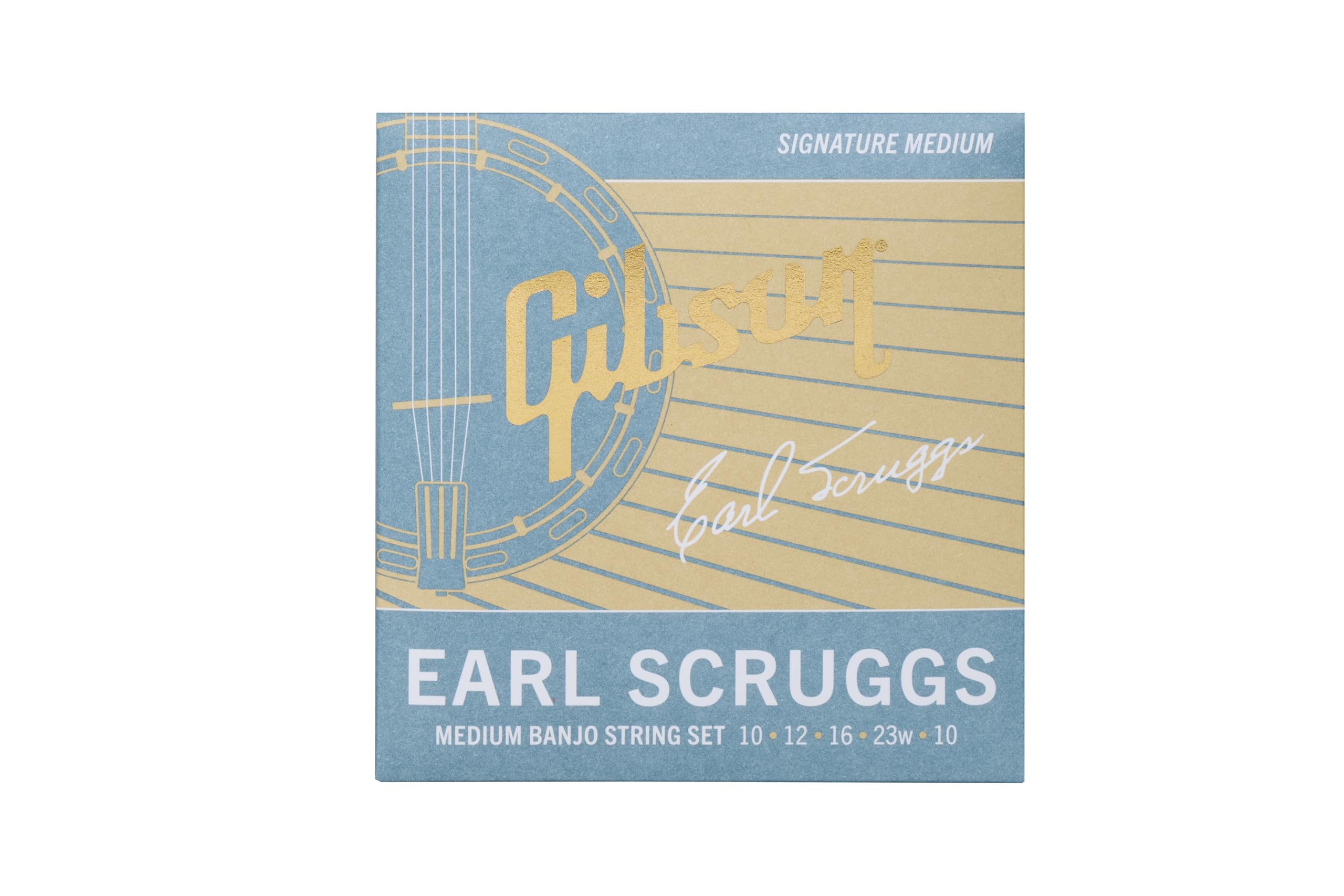 Gibson Earl Scruggs Banjo String Set, Medium Gauge