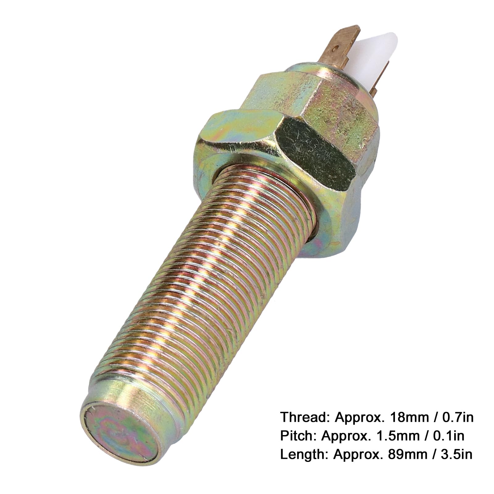 Capteur Tachymétrique M18, Capteur de Vitesse Tachymétrique Rpm Avec Pièce de Rechange Accessoire en Acier Inoxydable Fileté M18, pour Instrument de Voiture