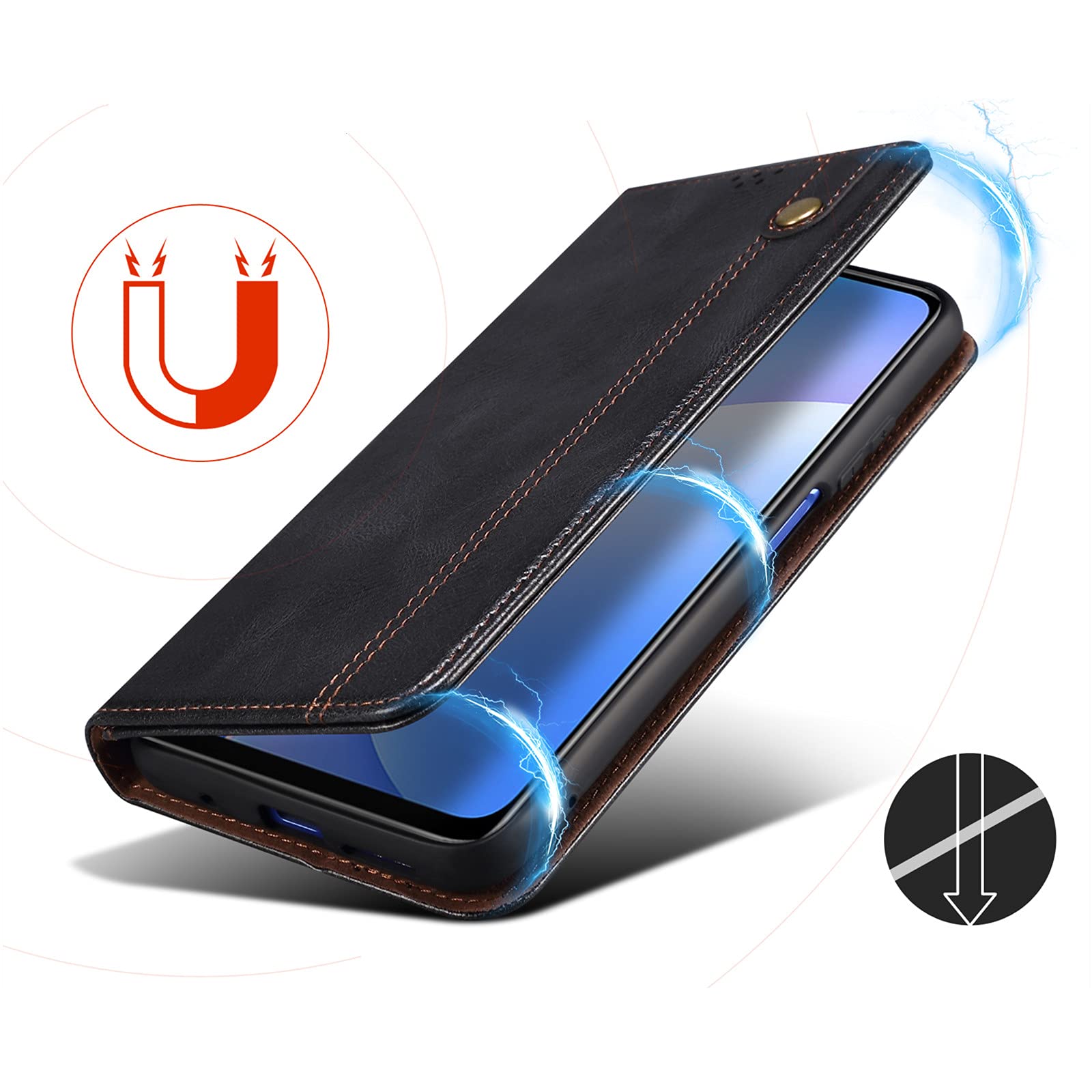 iPhone 16 Pro Max Custodia Portafoglio - Lupo