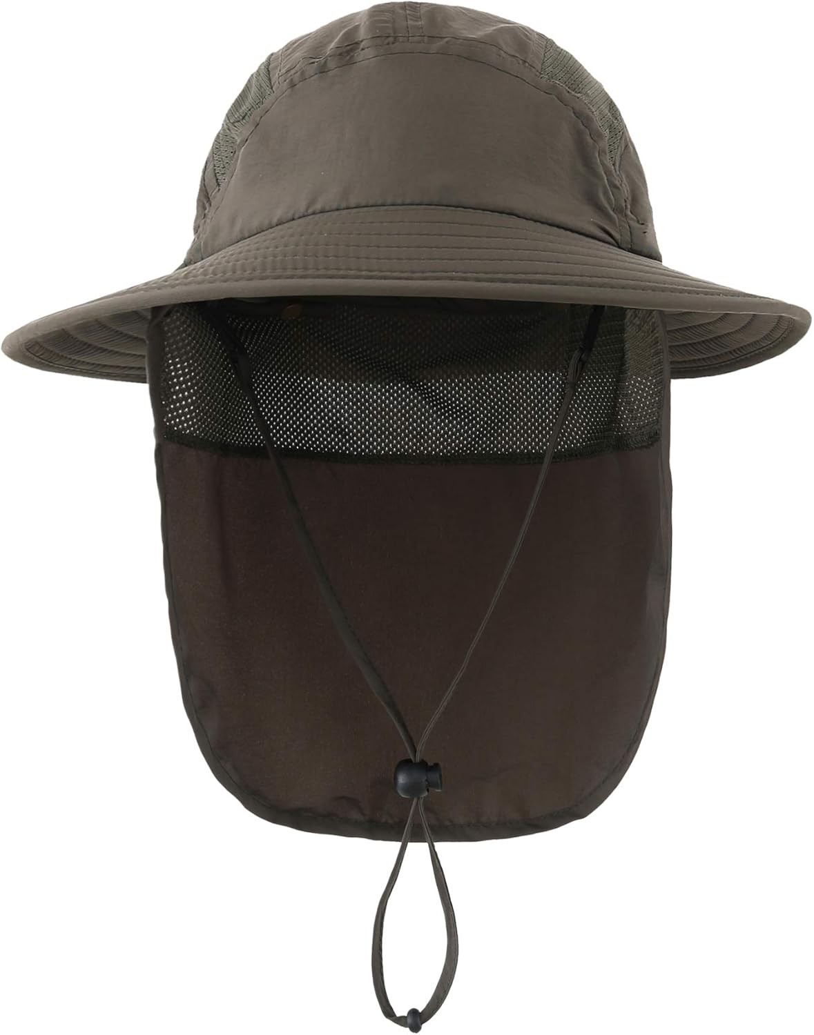 Home Prefer UPF 50+ Boys Sun Hat with Neck Flap Wide Brim Summer Beach Bucket Hat for Boys Girls Toddler Kids Safari Hat - Image 2