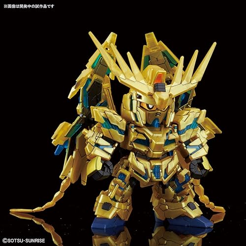Miniatura 3 de Bandai Hobby SDGCS Unicorn Gundam 03 Phenex "Gundam NT" modelo Kit