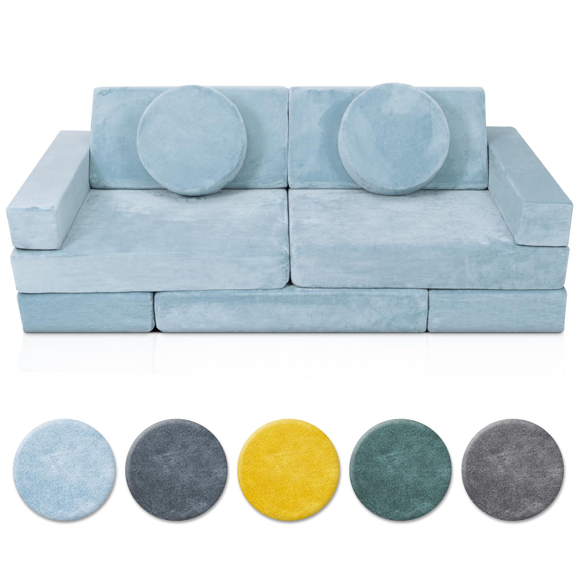 【P3975】変身／couch>>case Amazon.com: Lunix Replacement Cover for LX15 14pcs Modular Kids