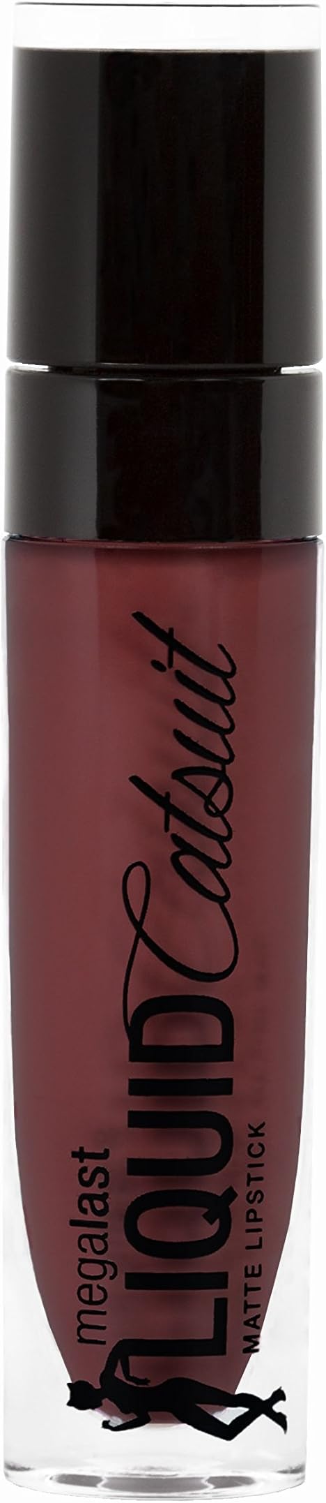 Wet n Wild Megalast Liquid Catsuit Lipstick Give Me Mocha, Matte Lipstick Long Lasting 24 Waterproof Lip Stain, Paraben & Cruelty Free 6g