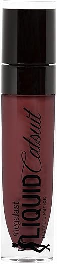 Wet n Wild Megalast Liquid Catsuit Lipstick Give Me Mocha, Matte Lipstick Long Lasting 24 Waterproof Lip Stain, Paraben & Cruelty Free 6g
