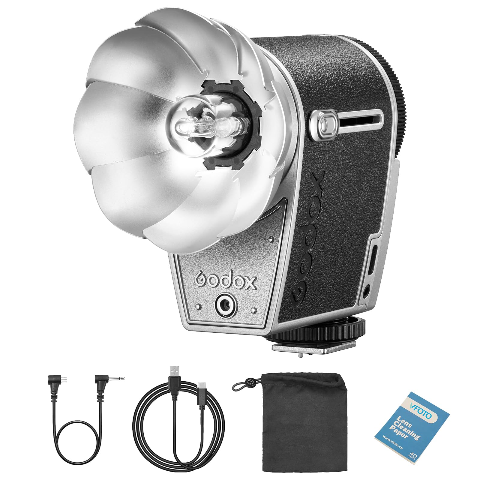 Amazon | GODOX Lux Cadet レトロ カメラフラッシュ クリップオン