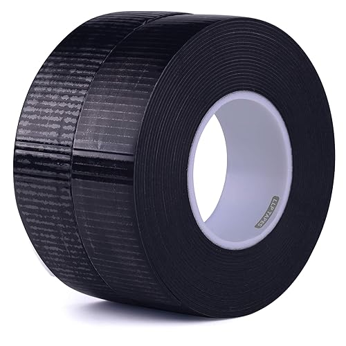 LLPT Cinta autofusible, paquete de 2 cintas autoadhesivas de 33 pies, en total, sin adhesivo, resistente a la intemperie, para reparación de