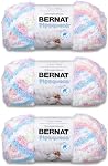 Bernat Pipsqueak Baby Baby Print Yarn - 3 Pack of 100g/3.5oz - Polyester - 5 Bulky - 101 Yards - Knitting/Crochet