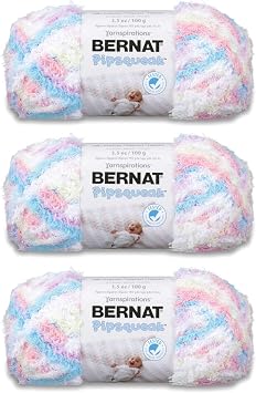 Bernat Pipsqueak Yarn, 3 Pack, Sittin Pretty 3 Count
