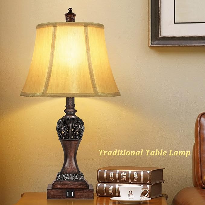 Set de 2 Lámparas de Mesa Táctiles con Puerto USB y LED miniatura 7