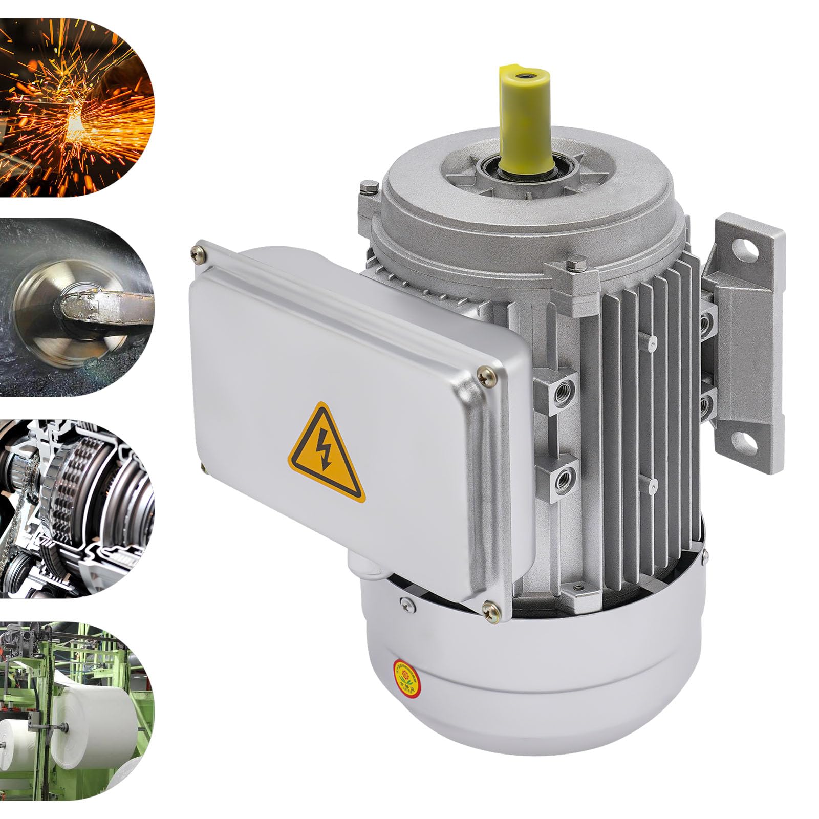 Elektromotor Einphasen-Zementmischer Beton 0,75kW Wellendurchmesser 19mm 750W 240V 1380U/min 50H für Ventilatoren Pumpen Werkzeugmaschinen