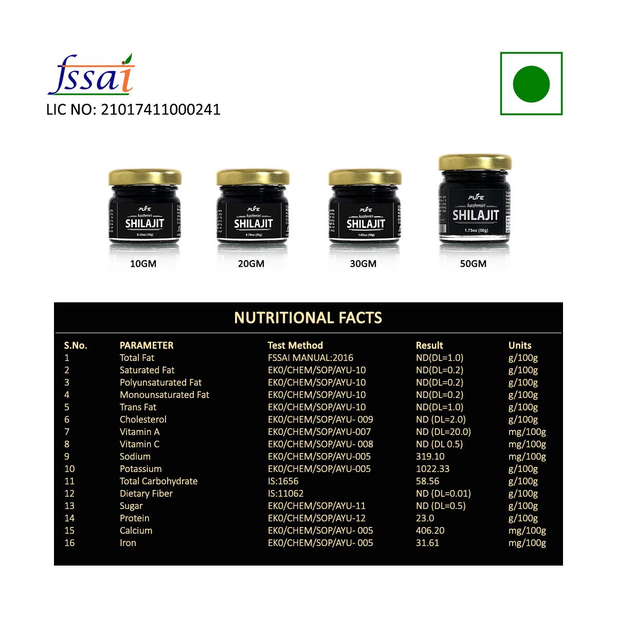 Ryeshi Vaer Pure Kashmiri Shilajit powder 50gms - Image 6 thumbnail