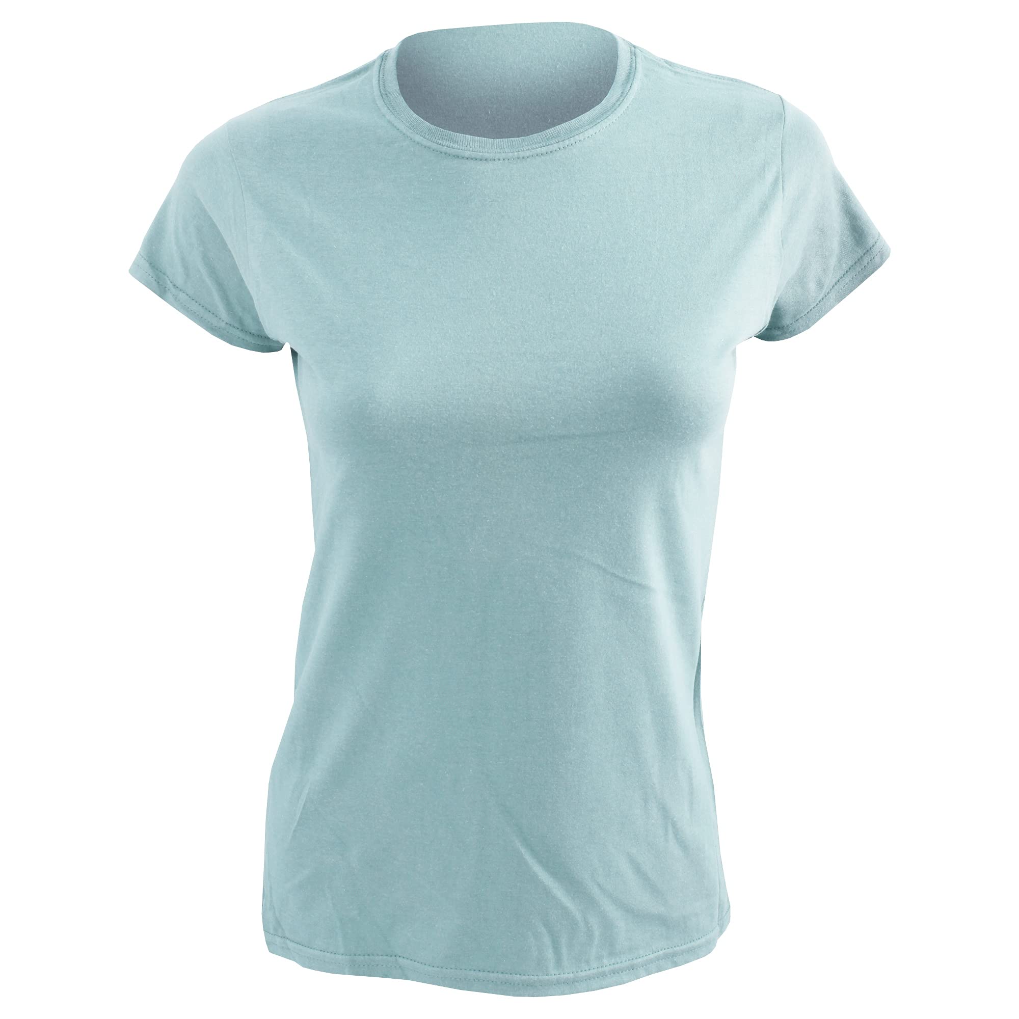 Gildan Ladies Soft Style Short Sleeve T-Shirt (S) (Sky)