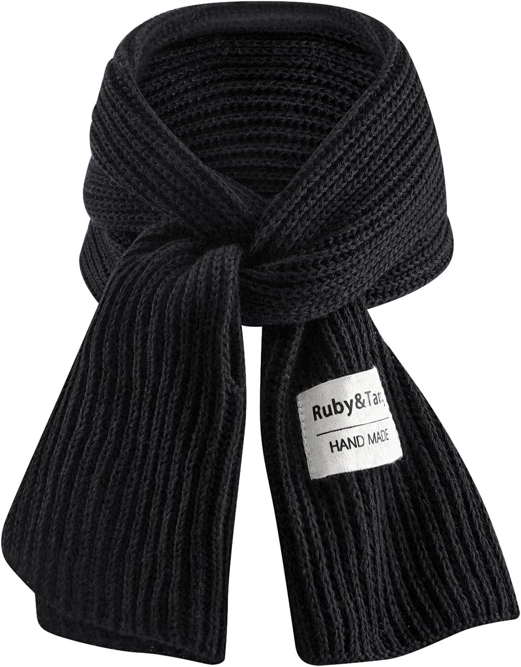 Ruby&Tang Kids Scarf Winter Warm Soft Knit Cotton Toddler Classic Scarves For Boys Girls 1-6Years