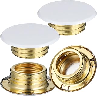 Iron Fire Sprinkler Cover Plate 5.5cm 4pcs for Ceiling Heads White