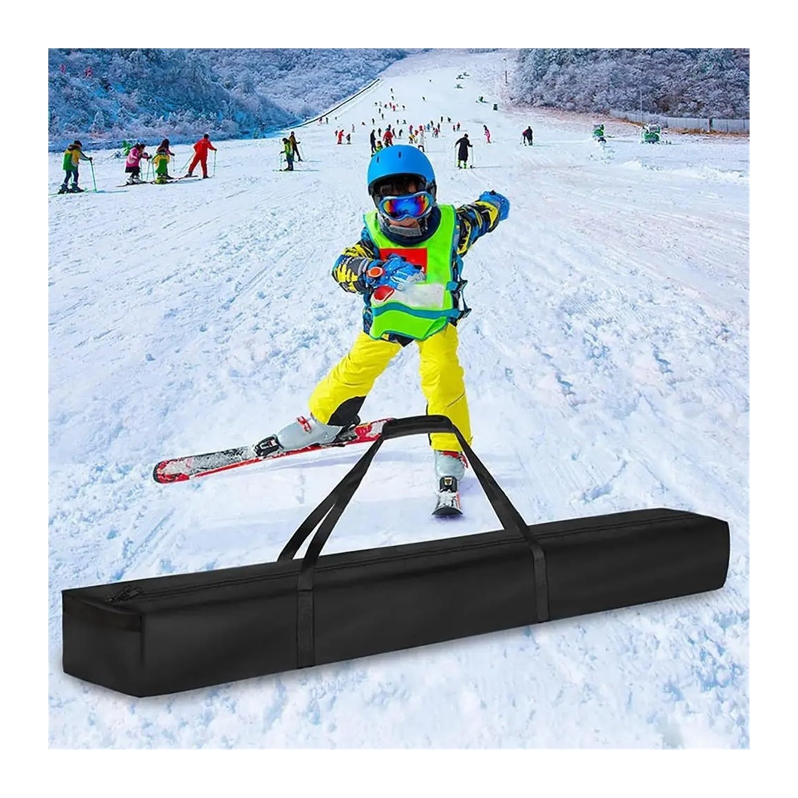 Torba snowboardowa Torba podróżna na snowboard Wodoodporna torba na sprzęt narciarski Torba do przechowywania sprzętu narciarskiego dla dzieci do przechowywania i transportu Torby na narty