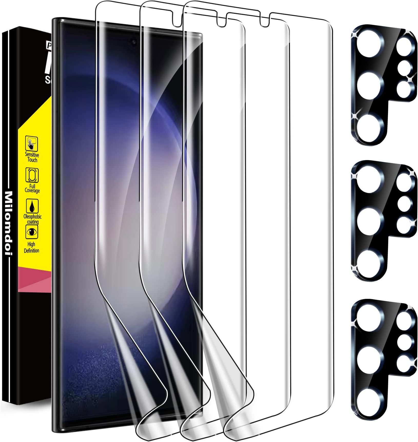 Savvies Pellicola Vetro Temperato 9H Per Display Circolari 30mm (3 Pezzi) – Protezione Anti Graffio