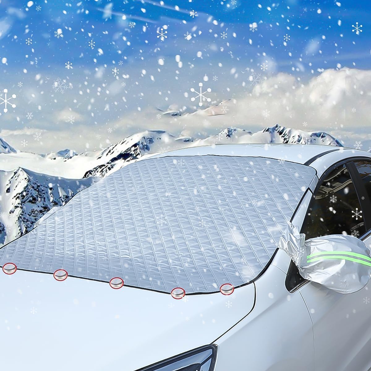 Frontscheibenabdeckung Für Skoda Kamiq 2018-2023 Produktbild-Vorschau 3