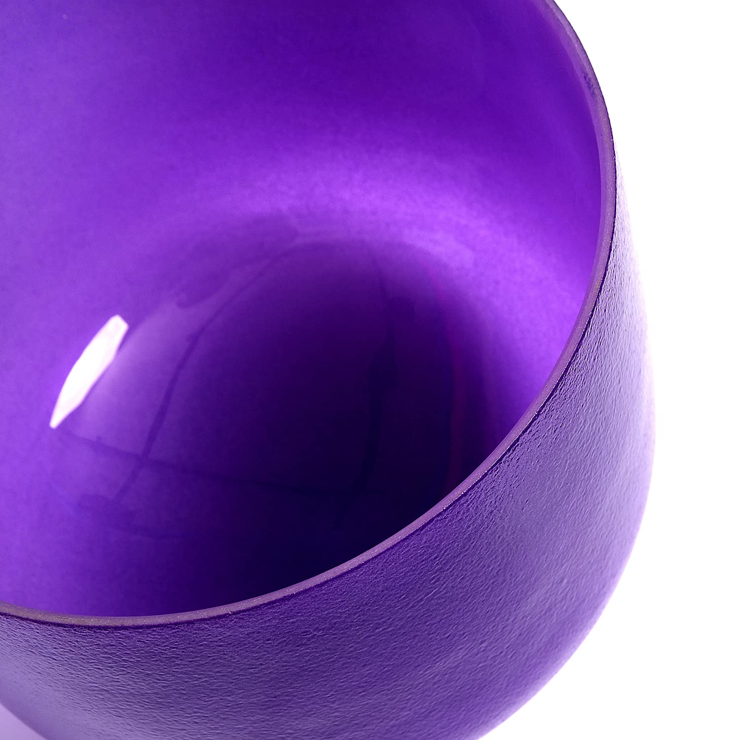 Amazon.com: TERRITORY B Note Crown Chakra Purple Colored Quartz