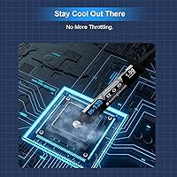 Vista 5 de Pasta térmica, 0.06 oz con kit de herramientas de pasta de CPU disipador térmico de pasta de compuesto térmico para IC/procesador/CPU/todos