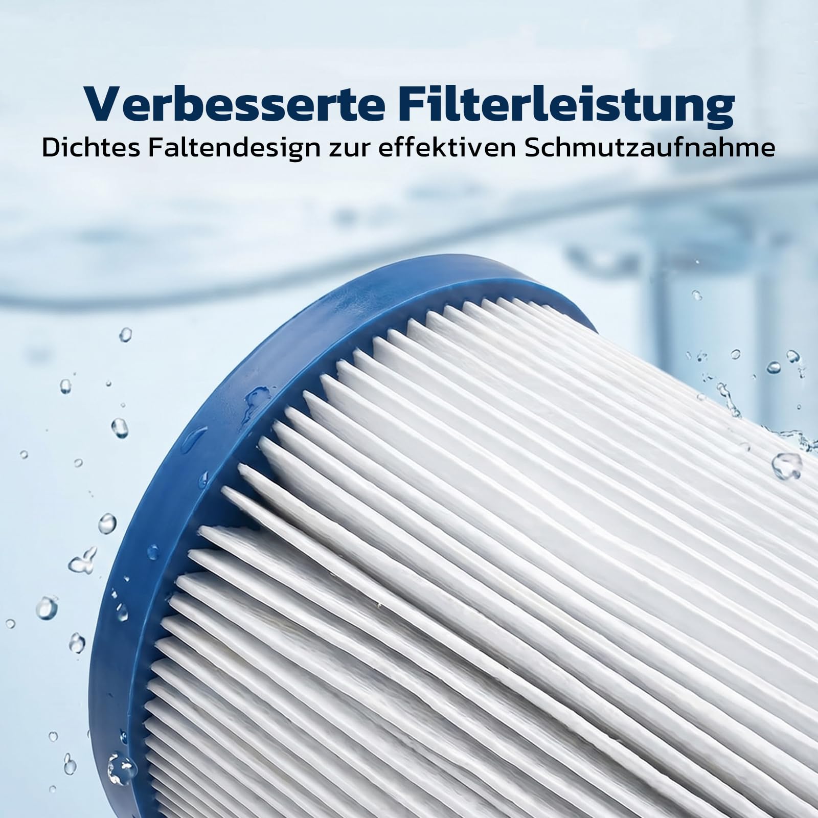 Lot de 2 filtres de spa PRB50-IN pour filtre spa Unicel C-4950, remplacement pour Filbur FC-2390, remplace SD-00201, SD-00455, 15002, 25391, PLE-051-0088