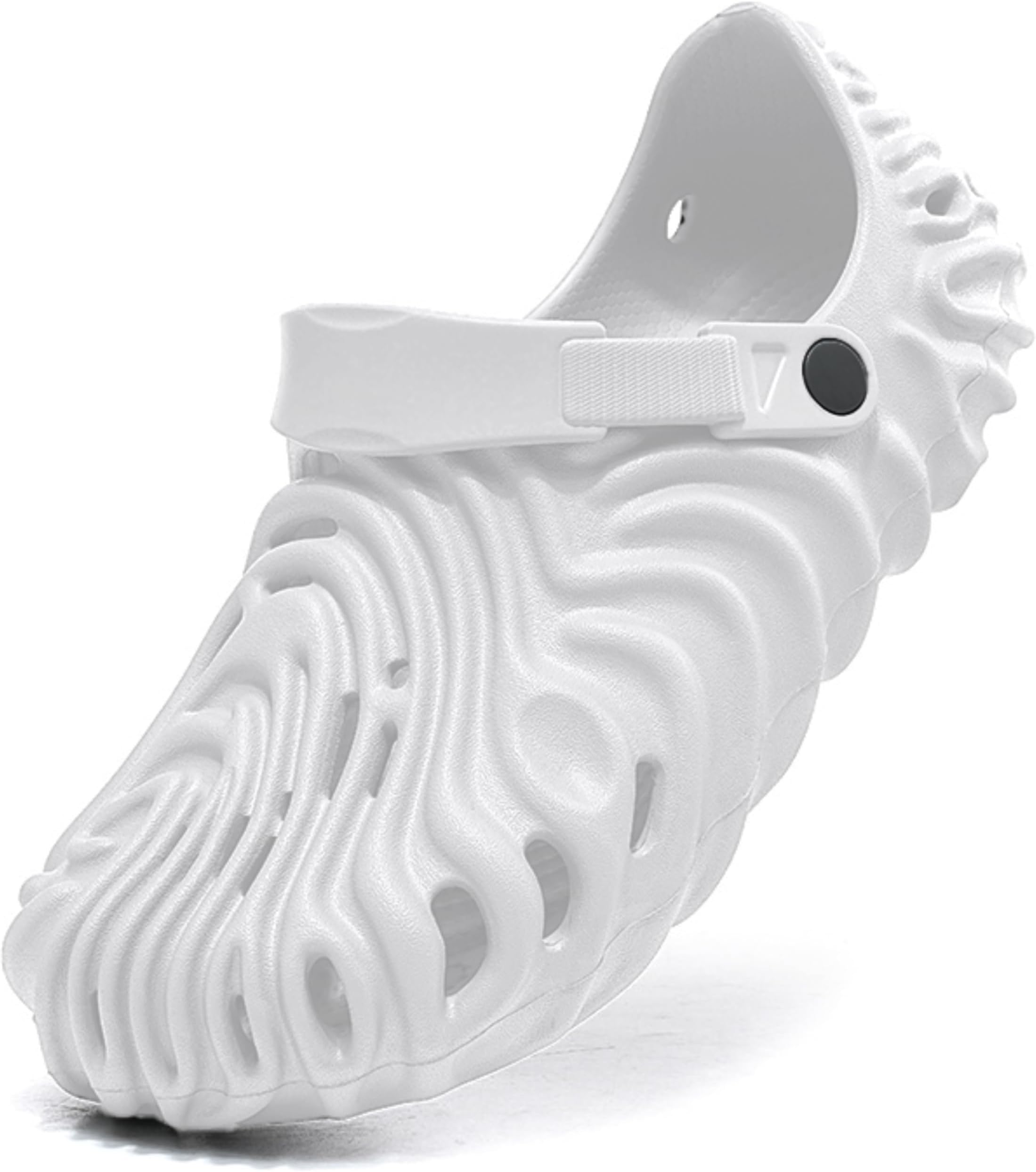 KraasaExtra Soft Men's Casual Sports Clogs/Sandals with Adjustable Back Strap for Adult | Comfortable & Lightweight| Stylish & Anti-Skid| Waterproof & Everyday Use Mules for Gents/Boys