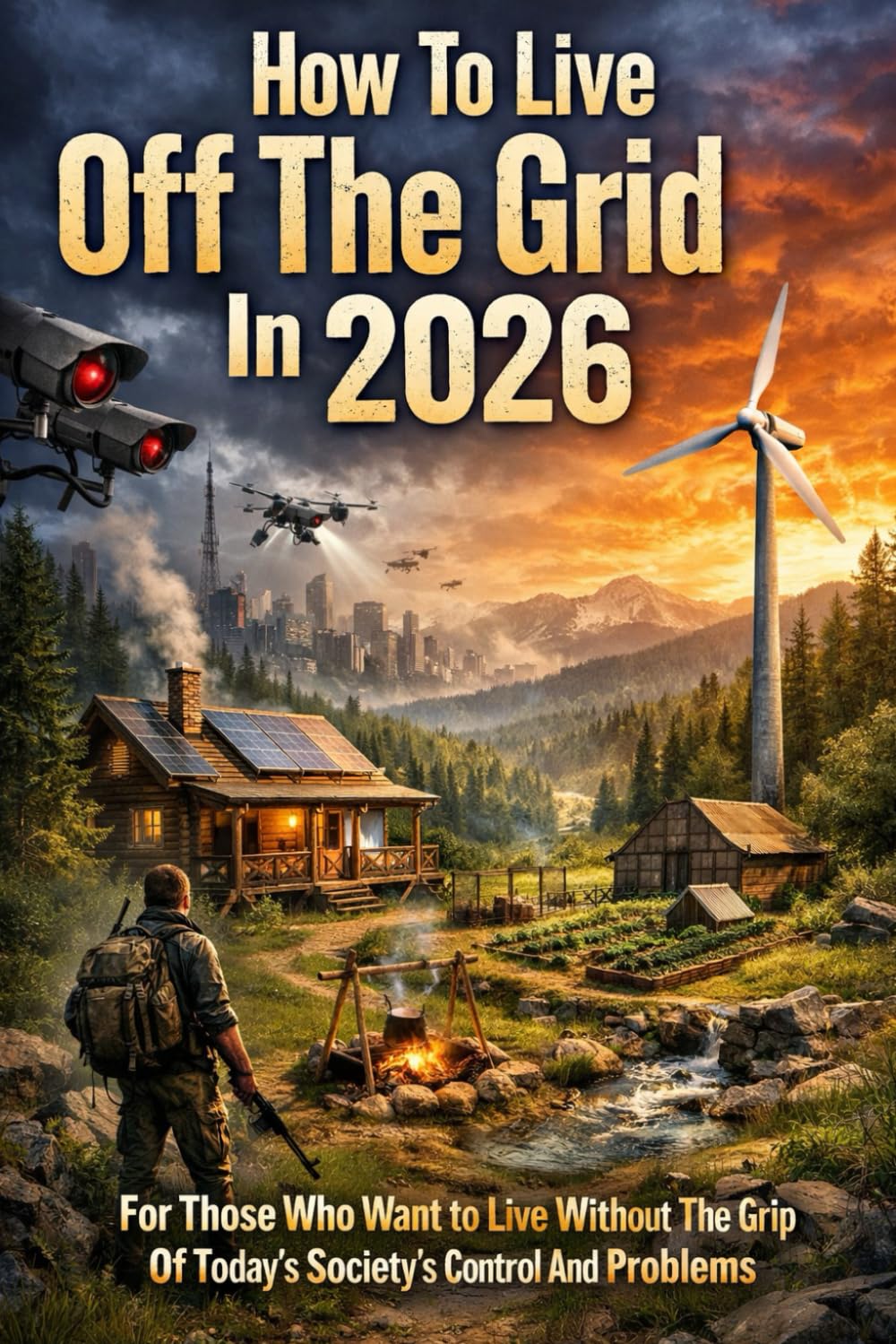 How To Live Off The Grid In 2026: For Those Who Want to Live Without The Grip Of Today's Society's Control And Problems