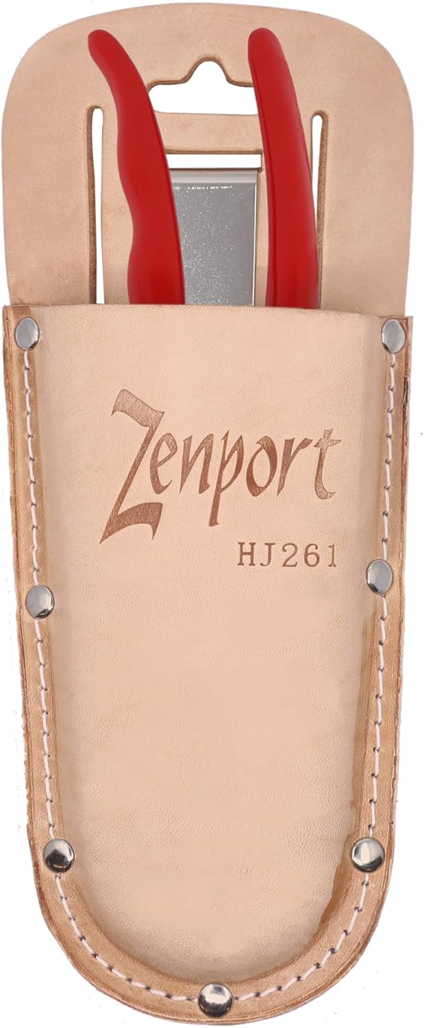 QZ411 Narrow Pruner and HJ261 Leather Pruner Sheath