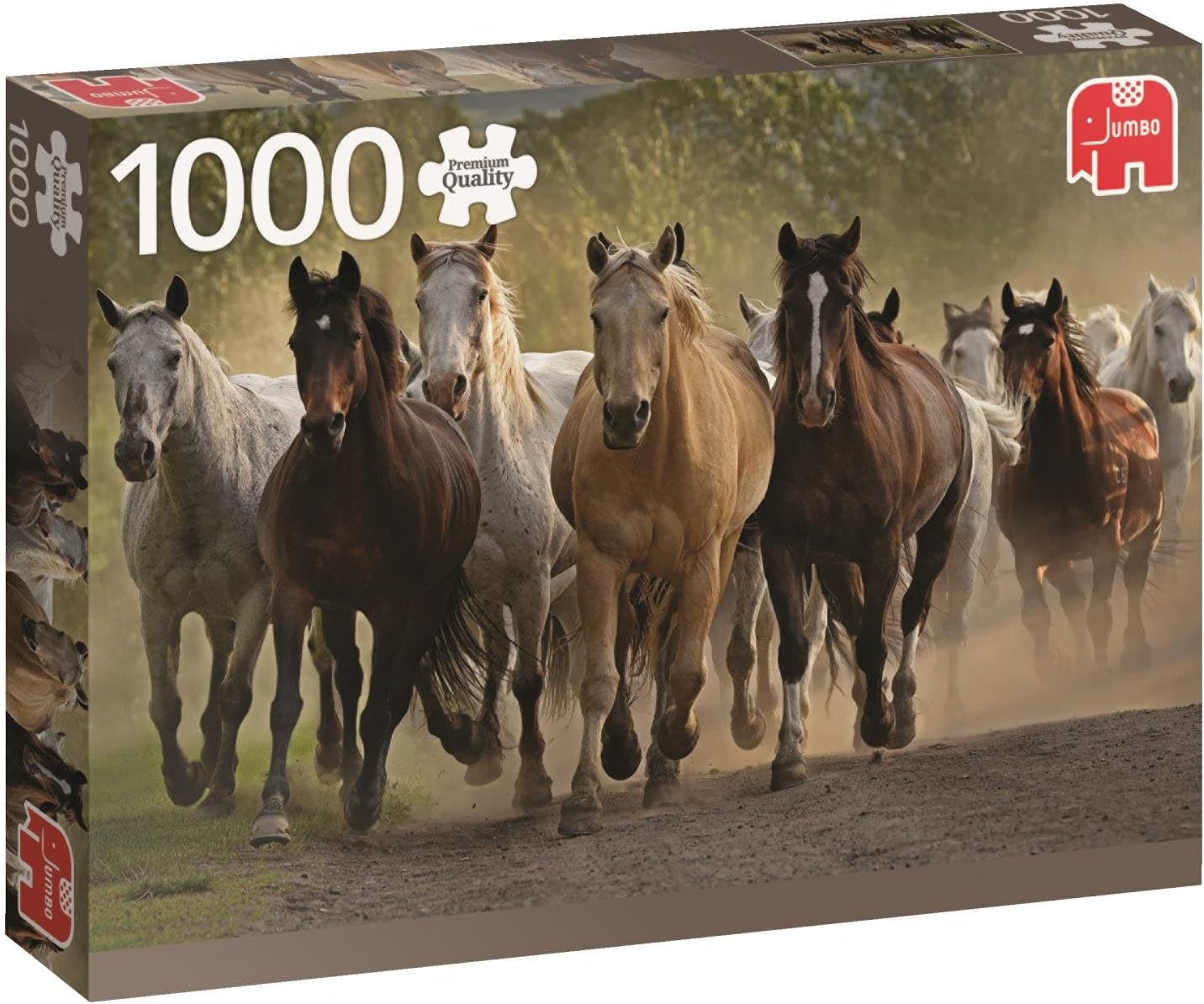 Jumbo Group of Horses Jigsaw Puzzle (1000 Piece)